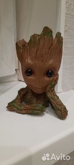 Marvel Мстители Горшок для цветов грут кашпо