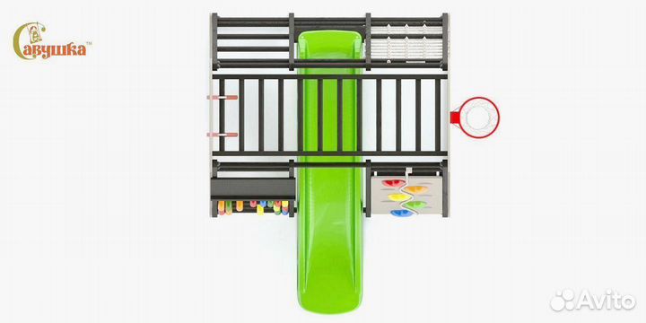 Спортивный комплекс гимнастические кольца