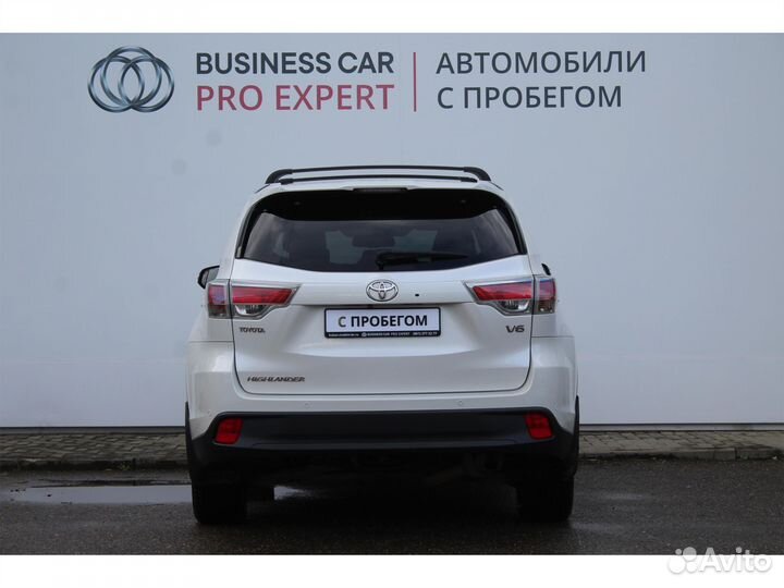 Toyota Highlander 3.5 AT, 2014, 195 503 км