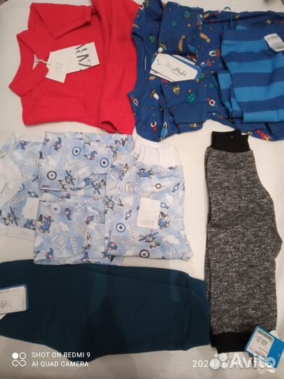 Детские вещи пакетом 74-92размер новые