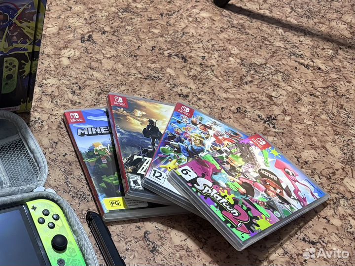 Nintendo switch oled оригинал splatoon 2