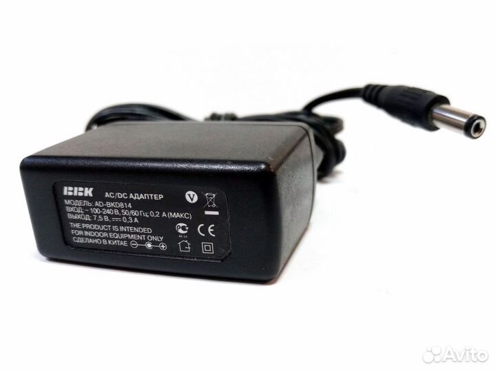 Блок питания внешний 7.5V 0.3A BBK AD-BKD814
