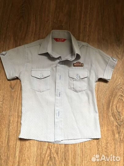 Рубашка с жилетом