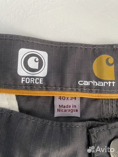 Штаны карго Carhartt большой размер