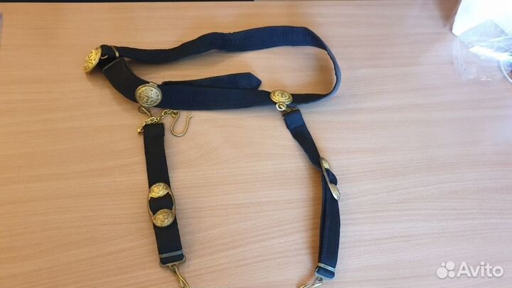 Ремень морской и адмиральский, подвес для кортика