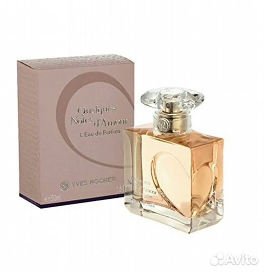 Quelques notes d' Amour Yves Rocher 50 мл