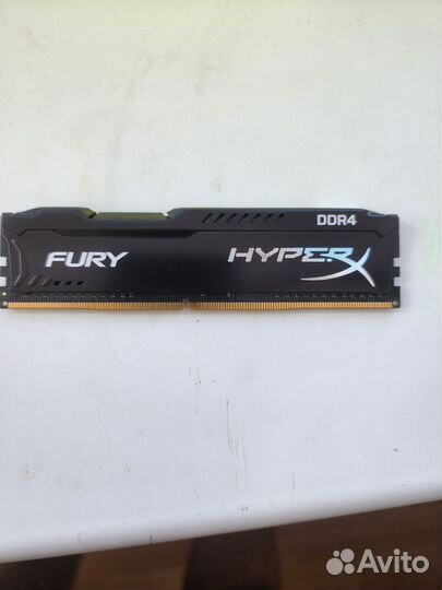Оперативная память ddr4 Kingston hyperx 4gb