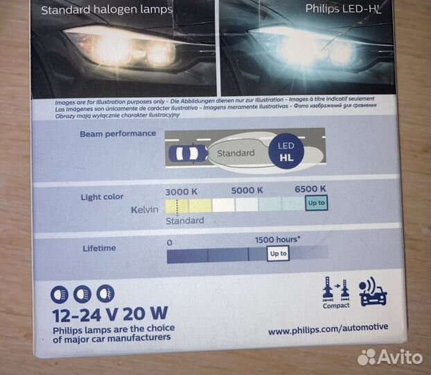 Лампа светодиодная Philips 11972UE2X2 LED