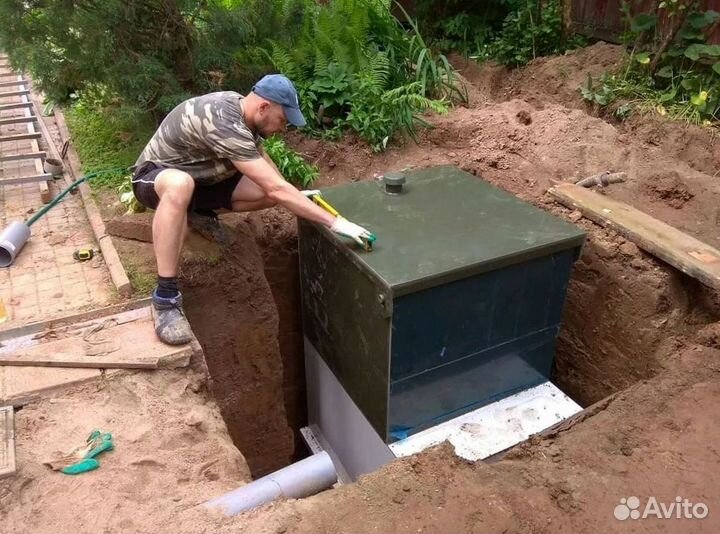 Автономная канализация под ключ. В любой грунт