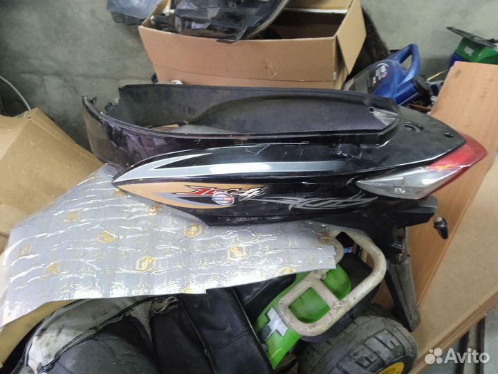 Разбор SYM JET4 125cc, свап комплект двигателя