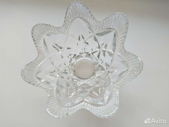 Хрустальное блюдо