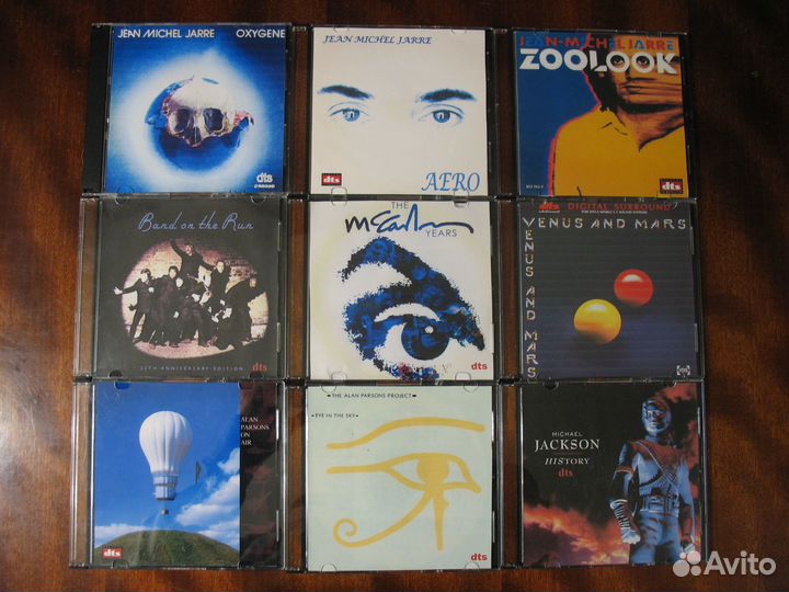 DTS-CD диски 5шт