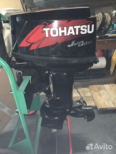 Лодка Гладиатор 420+мотор Тохацу 25 джет