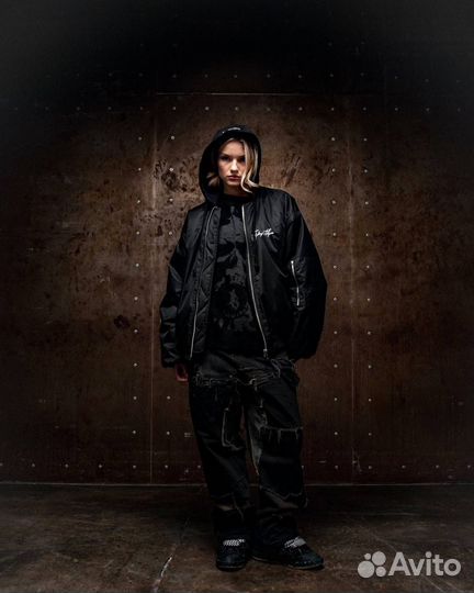 Бомбер оверсайз