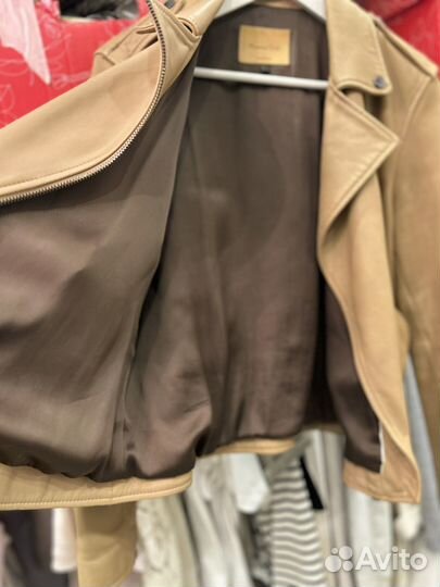 Куртка кожаная Massimo Dutti