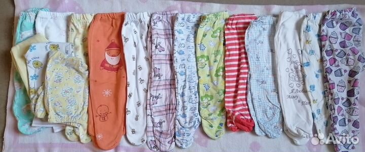 Детские вещи пакетом от 0 до 6 месяцев