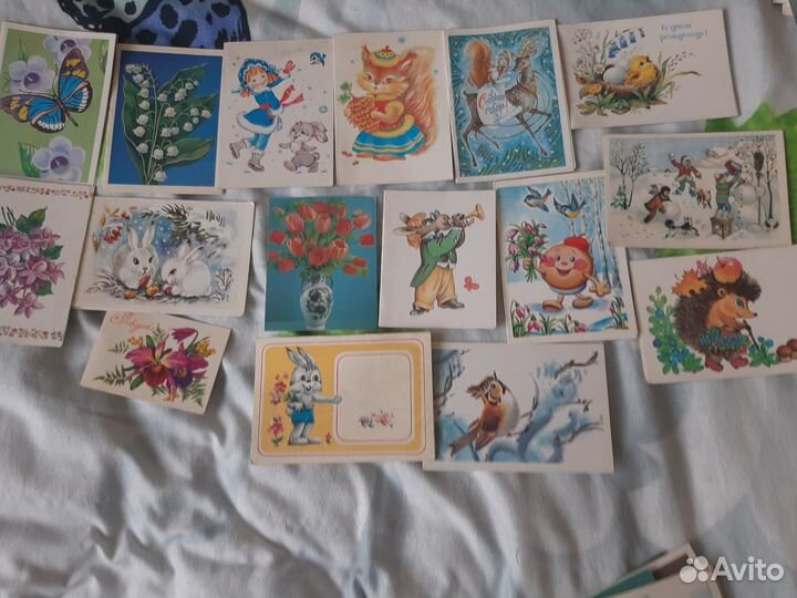 Открытки СССР малышки