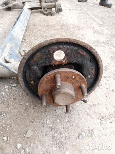 Балка подвески задняя Chevrolet Aveo T250 F14D4