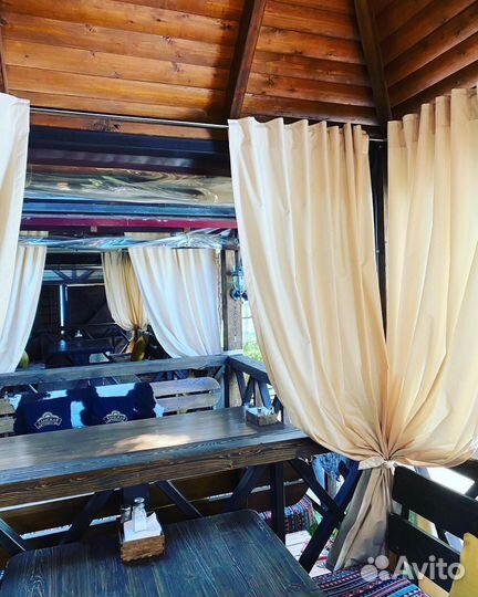 Шторы для веранды и беседки