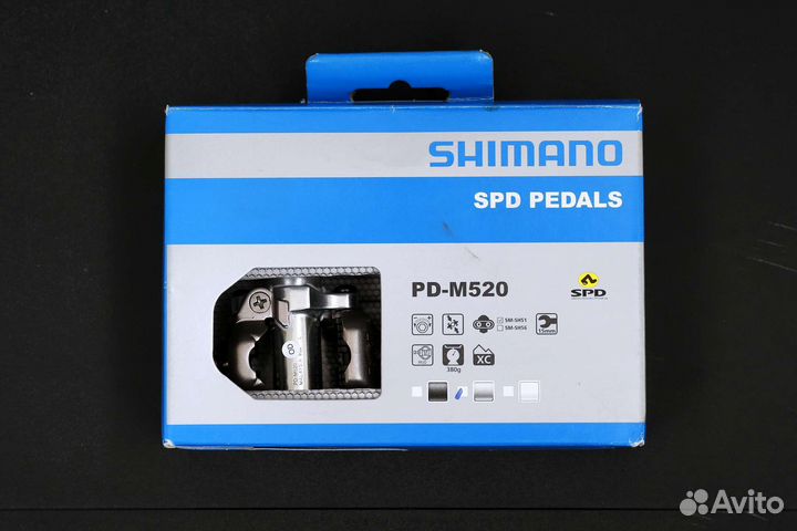 Педали Shimano PD-M520