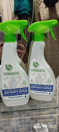 Synergetic для стёкол и зеркал