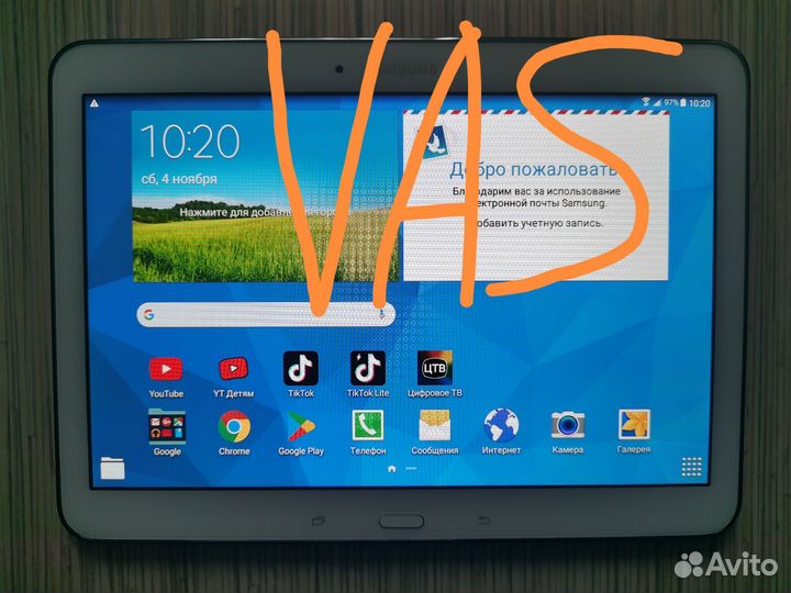 Планшет Samsung galaxy tab 4 10.1 sm-t531 1.5/16
