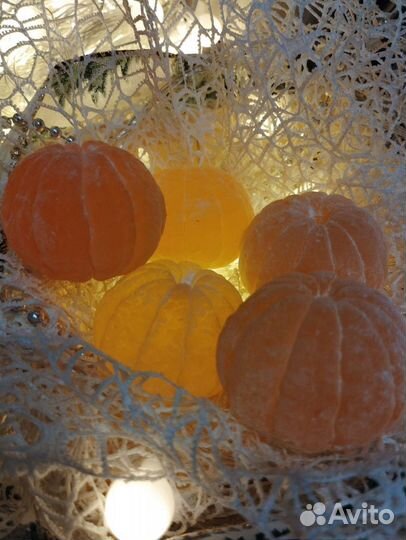 Молд силиконовый мандарин