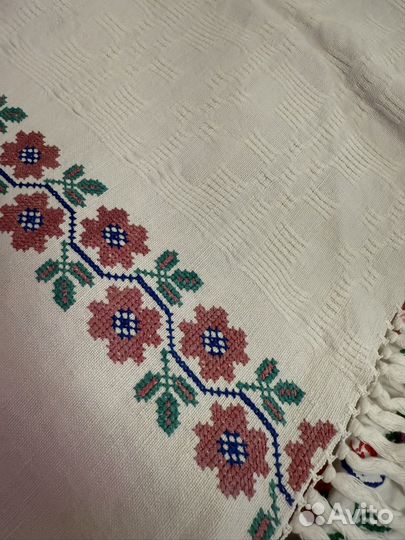 Скатерть льняная СССР