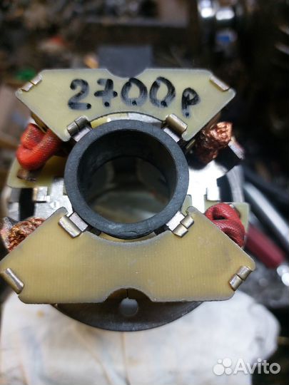 Статор(обмотка) стартера magneton с щёточным узлом