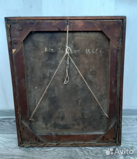 Картина натюрморт 1956 года