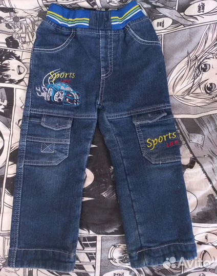 Джинсы zara kids, шорты и джинсы