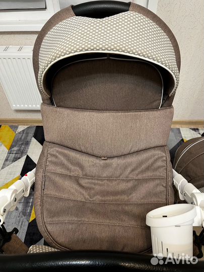 Коляска 2 в 1 adamex sicillia Deluxe