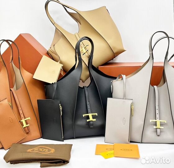 Сумка Tods натуральная кожа