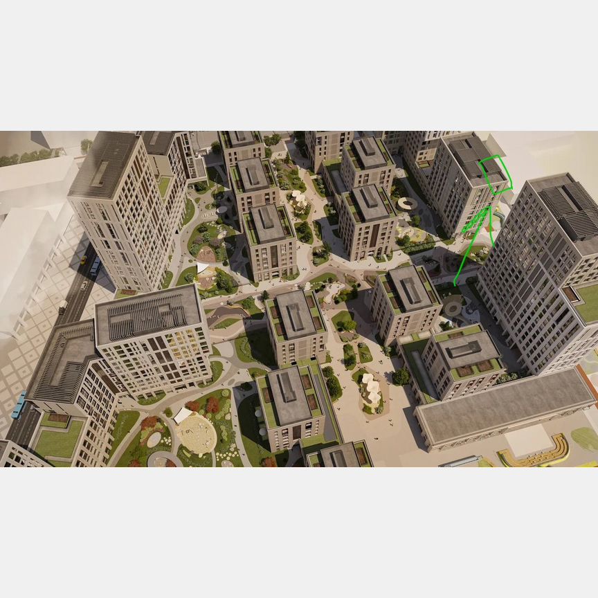 2-к. квартира, 66,2 м², 9/9 эт.