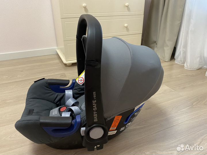 Britax römer baby-safe2 i-size storm grey