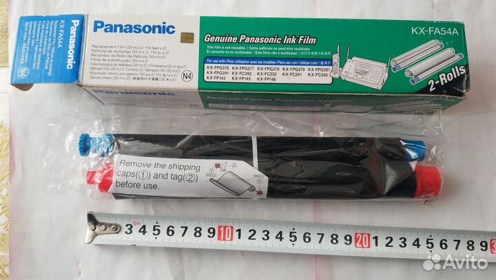Термопленка Panasonic KX-FA54A для факсов Новая
