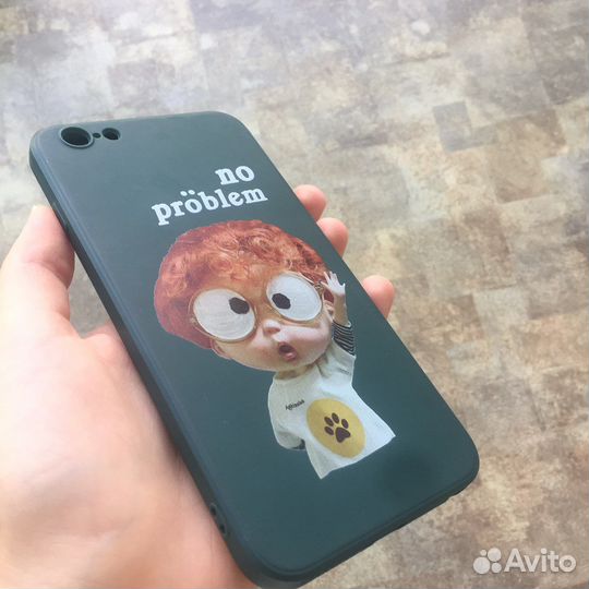 Силиконовый чехол на iPhone 6plus