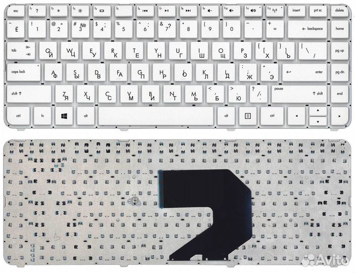 Клавиатура для ноутбука HP Pavilion G4-2000 белая