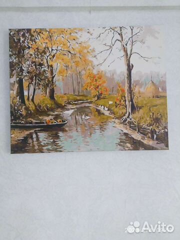 Готовые картины по номерам