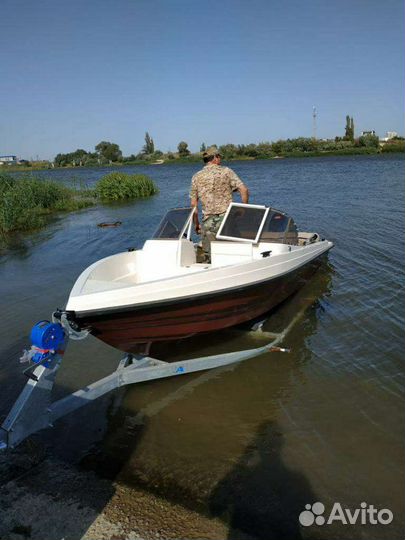 Лодка пластиковая Stellar 59DC верфь RiverBoat