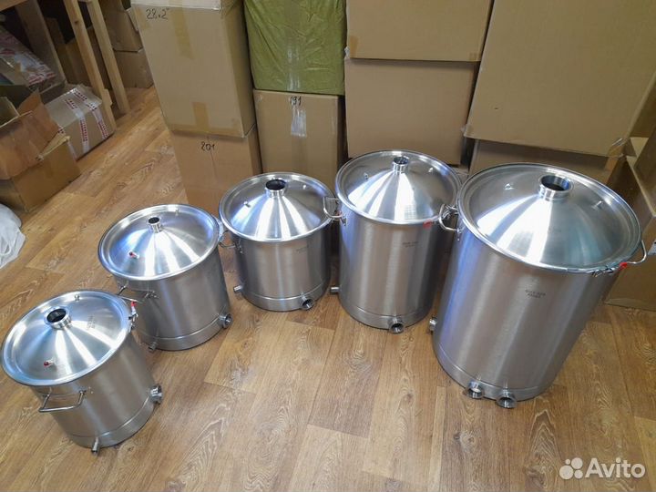 Куб кастрюля Luxe не LuxeStail/28/36/40/50/70/100