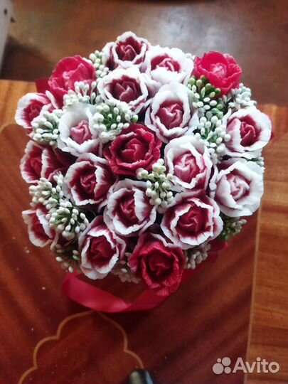 Мини букет из мыла