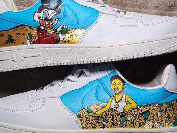 Кроссовки nike air force custom