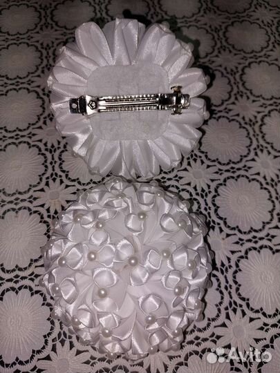 Бант пышный ручной работы