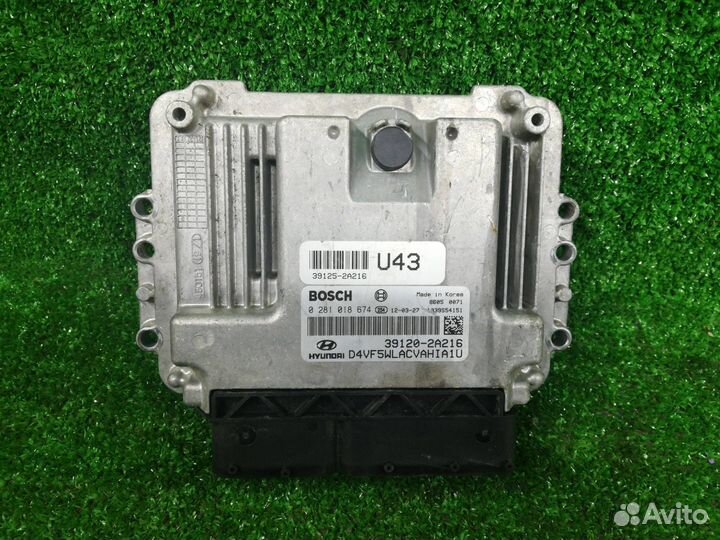Блок управления двигателем Hyundai i40 391202A216