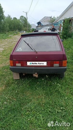 ВАЗ 2109 1.5 МТ, 1996, 11 735 км