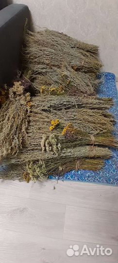 Травяные веники для бани