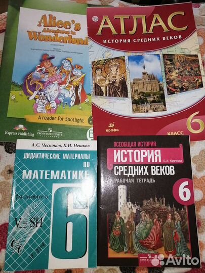 Бронь Атлас, рабочая тетрадь, 6кл