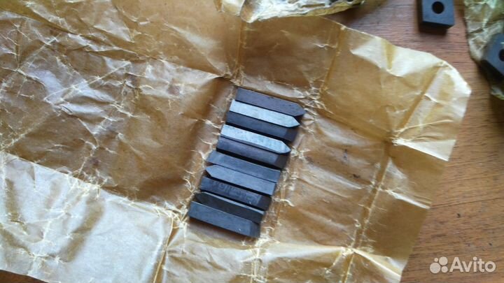 Пластины и напайки для токарных резцов СССР