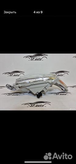 Фары галогенные тойота хайлендер u40